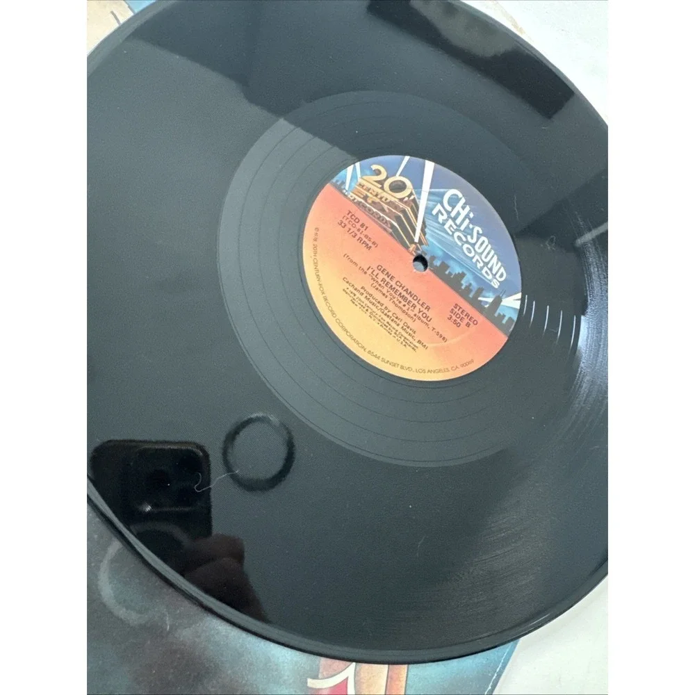 GENE CHANDLER WHEN YOU'RE #1 12" OG '79 20TH CENTURY FOX TCD-81 DISCO EX SHRINK! - Picture 5 of 5